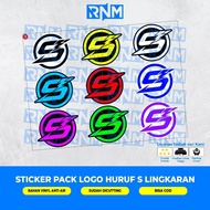 Circle S Logo Sticker