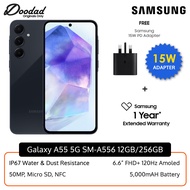 Samsung Galaxy A55 5G 12GB+256GB SM-A556 With Samsung 15W Adapter | Original New MY Set | 2 Years Wa