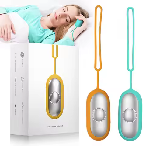 Handheld Microcurrent Sleep Aid Device with EMS Pulse Stimulation for Anxiety Relief Insomnia Home T