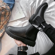 Men's Antiskid Boots 2021 Winter Men's Shoes Chelsea High Quality Tool Platform Boots England Versatile Men's Chelsea Boots