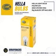 HELLA LIGHT BULB P21/4W 12V (8GD 178 560-031)Big Bulb/DC Off-Set| LB23