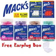 Mack's Dreamgirl, Ultra Soft, Slim Fit Earplug / Soft Foam Ear plug / Swimming / Sleep