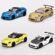 Mini gt Hks Toyota gr supra fat five racing 2020 D1GP supra a80 top secret gt300 GR86 lb nation Niss