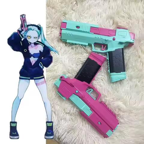 Anime Cyberpunk: Edgerunners Cosplay Rebecca Porps Weapon Guns Halloween Christmas Carnival Party Co