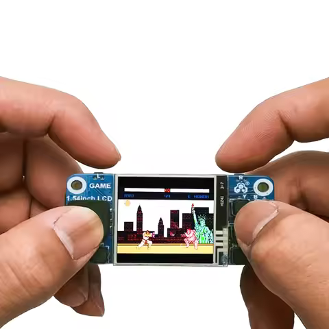 Raspberry Pi Zero 1.54 Inch TFT LCD Touch Screen Game Hat Mini Game Console Display for Raspberry Pi