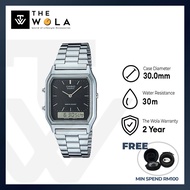 (2 Years Warranty) CASIO Watch for Unisex Jam Tangan Unisex AQ-230A-1DMQ