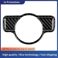 Carbon Fiber for - C Class W204 Inner Headlight Switch Decorative Cover Trim Replacement Parts Acces
