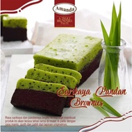 Amanda Brownies Sarikaya Pandan by Bandung Amanda - Brownies Sarikaya Pandan
