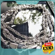 TITANIA. 125cm Long Strong Iron Bag Chain with Double Hooks 1 Meter Long Wallet Chain/ Trendy Women'