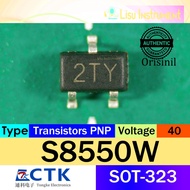 TKS8550W 2TY 40V 500mA Sot-323 Transistor PNP CTK Electronics