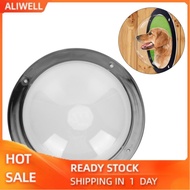 aliwell Pets Semicircular Fence Cover Acrylic Transparent Window for Dogs Cats Treehouse