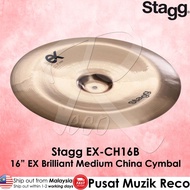 Stagg EX-CH16B 16” EX Brilliant Medium China Cymbal 16in China Cymbal