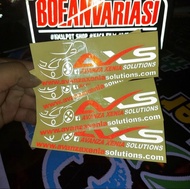 Cutting sticker AXS Avanza Xenia Solution