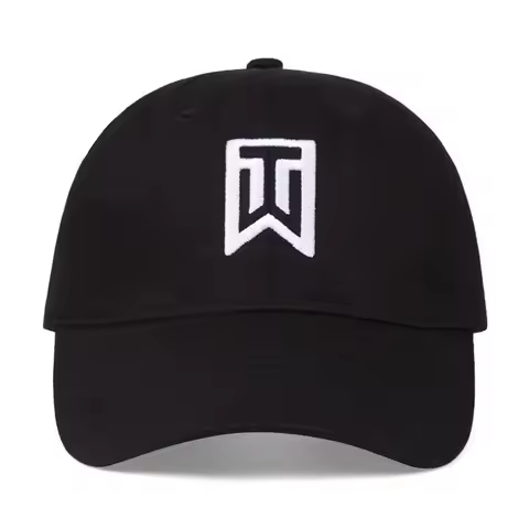 Tiger Woods Hip Hop Hat Cotton Daddy Hat Adjustable Turning Baseball Cap Outdoor Sports Truck Driver