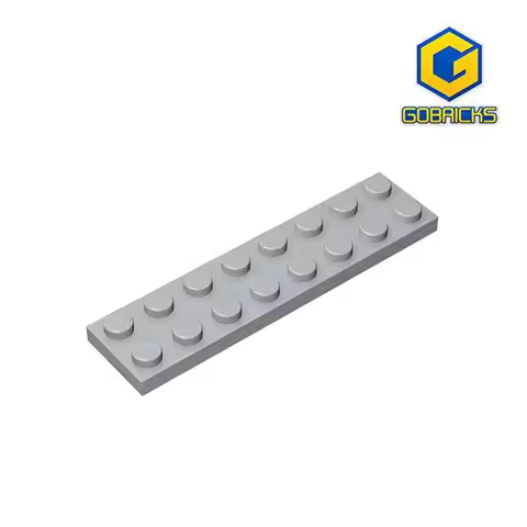 Gobricks GDS-513 Technical Plate 2 x 8 compatible with lego 3034 pieces of children's toys building