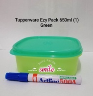 Tupperware Ezy Pack 650ml (1/2pc ) Orange/green