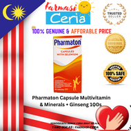 Pharmaton Capsule Multivitamin &amp; Minerals + Ginseng 100s [Expiry 08/24] #Enhance Physical Performance