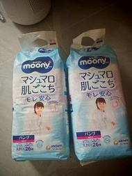 Moony 女孩紙尿褲