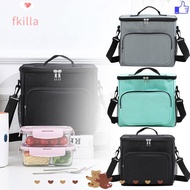 FKILLA Insulated Lunch Bag, Tote Box Picnic Cooler Bag, Portable  Cloth Travel Bag Lunch Box Adult Kids