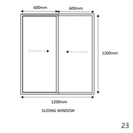 Aluminium Sliding Window