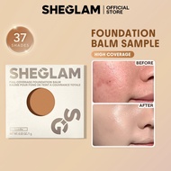 SHEGLAM Full Coverage Foundation Balm Sample (Only 1.0 G) - Long Lasting Flawless Moisturizing Found