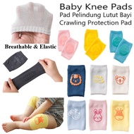 Baby Knee Pads Pad Pelindung Lutut Bayi Knee Crawling Protection Elbow Elastic Cotton Knee Baby Gear Knee Guard 婴儿儿童保护膝盖