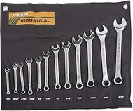 PROXXON 23816 ZOLL Combination Spanner Set 1/4 Inch - 13/16 Inch 12-Piece SlimLine Industrial