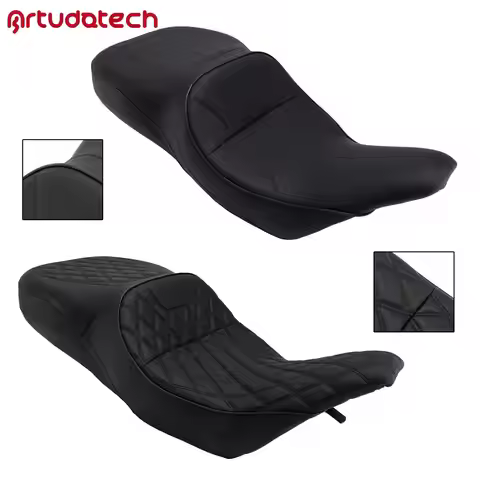 Rider Passenger Seat Front Rear Cushion Fit for Touring Road King 97-07 Type