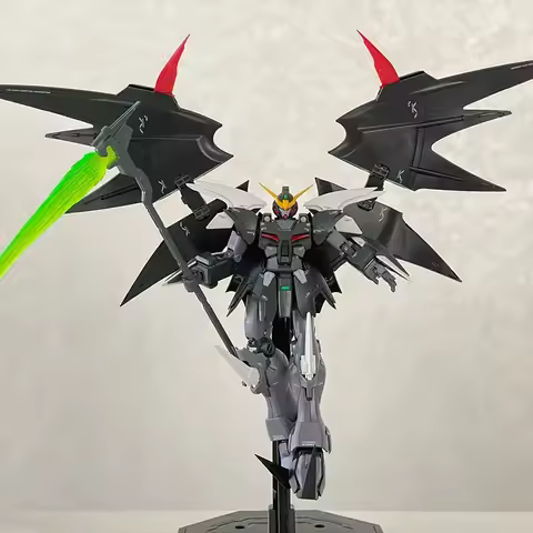 HG 1/144 D-Hell Custom Deathscythe XXXG-01D2 Assemble Mecha Model Action Figures Ornament Collection