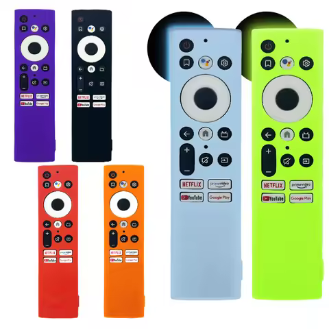 Silicone case compatible with Skyworth 55Q20 RHA-T2 TC9012 HS-8A40J-00 Haier 55C11 anti-drop remote 