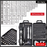 115 in 1 Screwdriver Set Mini Precision Screwdriver Multi Computer PC Phone Device Repair INSULATED