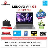 New Laptop Lenovo V14 G3 GEN 12 INTEL CORE i3 1215U RAM 12GB 256 SSD