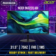 Acer Monitor SA322Q ABI 31.5" Inch FHD 75Hz