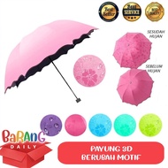 Buy Now MAGIC 3D FOLDING UMBRELLA MAGIC UMBRELLA DIMENSIONAL RAISED MOTIF