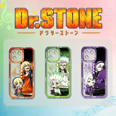 D-Dr.STONE Senku Ishigami Cute Case for Xiaomi POCO X8 Pro Max X7 X6 Neo X3 X5 F8 F7 Ultra F6 F5 F3 