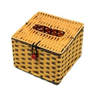 Square rattan tissue box tissue box holder