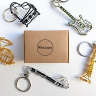 Wire lover 臺灣手作鋁線職人 台灣手作鋁線職人 樂器鑰匙圈福袋