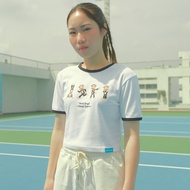 PAUL FRANK เสื้อครอป DON’T FORGET TO NERVER GROW UP BABY TEE