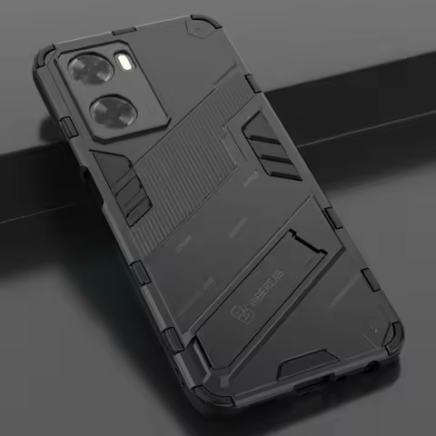 For OPPO A57 4G Case Car Magnetic Holder Shockproof Armor Back Cover For Oppo A57 2022 A 57 OppoA57 