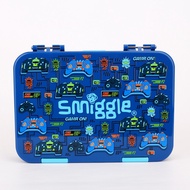 Australia smiggle Blue Game Console Student Lunch Box Large Capacity Lunch Box Fruit Box