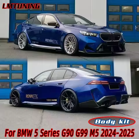 G90 MP Dry Carbon Fiber Body Kit For BMW M5 G90 2024+ Prepreg Carbon Fiber Wind Spoiler Kit For BMW 