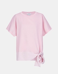 URBAN REVIVO Pure Cotton Short-Sleeved T-Shirt Women Slim-Fit Slimmer Look Niche Top Summer for women 2023