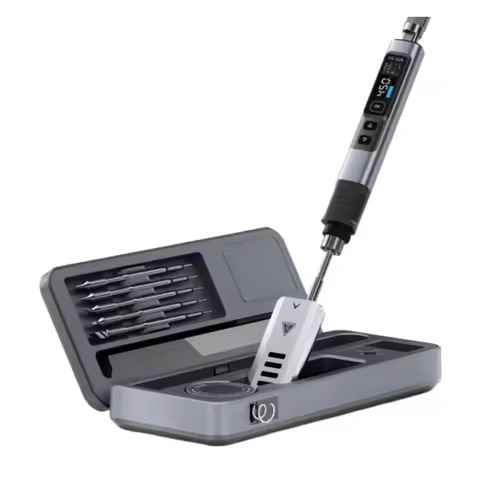 Protable Heat Toolbox Kit 100W Power Adjustable Temperature Quick Heating Repair Equipment 100-450℃