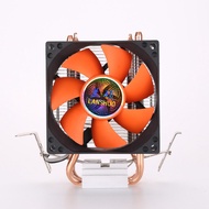 8Cm Mini CPU Cooler 2 Heatpipes PC CPU Cooler Heatsink Computer Cooling Fan For LGA 775/1150/1151/1155/1156 And AMD AM2 AMD3