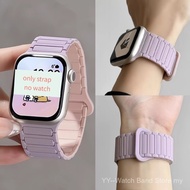 38/40/41mm & 42/44/45/49mm For S10 42MM 46MM Three Beads Magnetic Watch Strap I-Shape Magnetic Repla