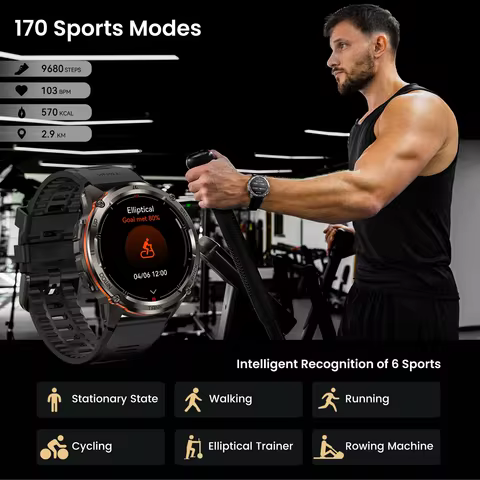 KOSPET TANK T3 Ultra 2 Smart Watch For Men GPS Stainless Steel Smartwatch 50M Waterproof IP69K Healt