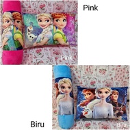 (Rumah Grosir Boneka) Paket Bantal Guling Frozen Princess Elsa Anna