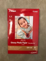 💯 % 🆕 Canon PIXMA 噴墨照片打印紙  相片紙GP-508 4X6 (20張) 超光亮相片紙 4x6