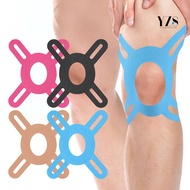 Y-S 10 Pcs Precut Kinesiology Tape for Knees Elastic Athletic Knee Tape for Knee Stability And Suppo