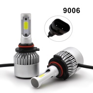 HLXG COB LED Car Headlight 8000LM 9006/HB4 S2 Chip 2 PCS